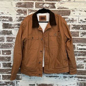 Men’s Woolrich Sherpa Lined Jacket. Size XL